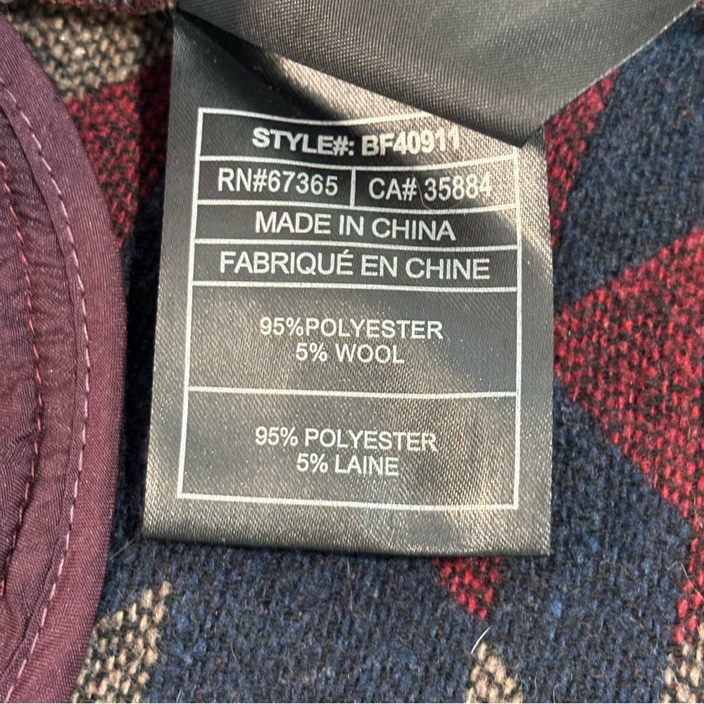 BB Dakota Aztec Faux Fur Coat XS - Picture 8 of 10